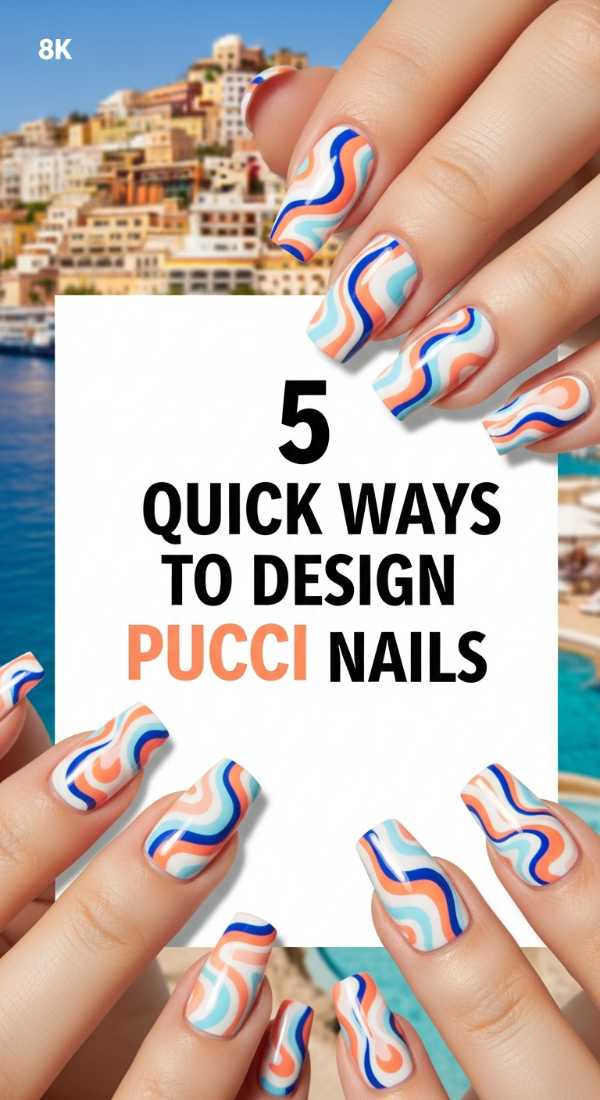 5 Quick Ways To Design Pucci Nails 6a059f77c0f97