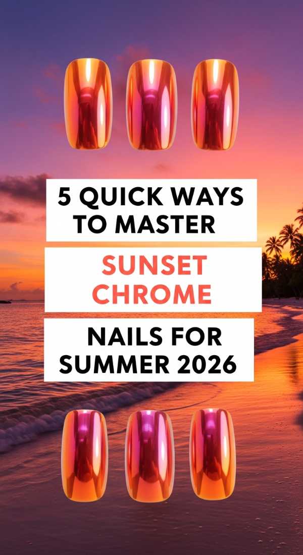 5 Quick Ways To Master Sunset Chrome Nails For Summer 2026 6a0598973ed48