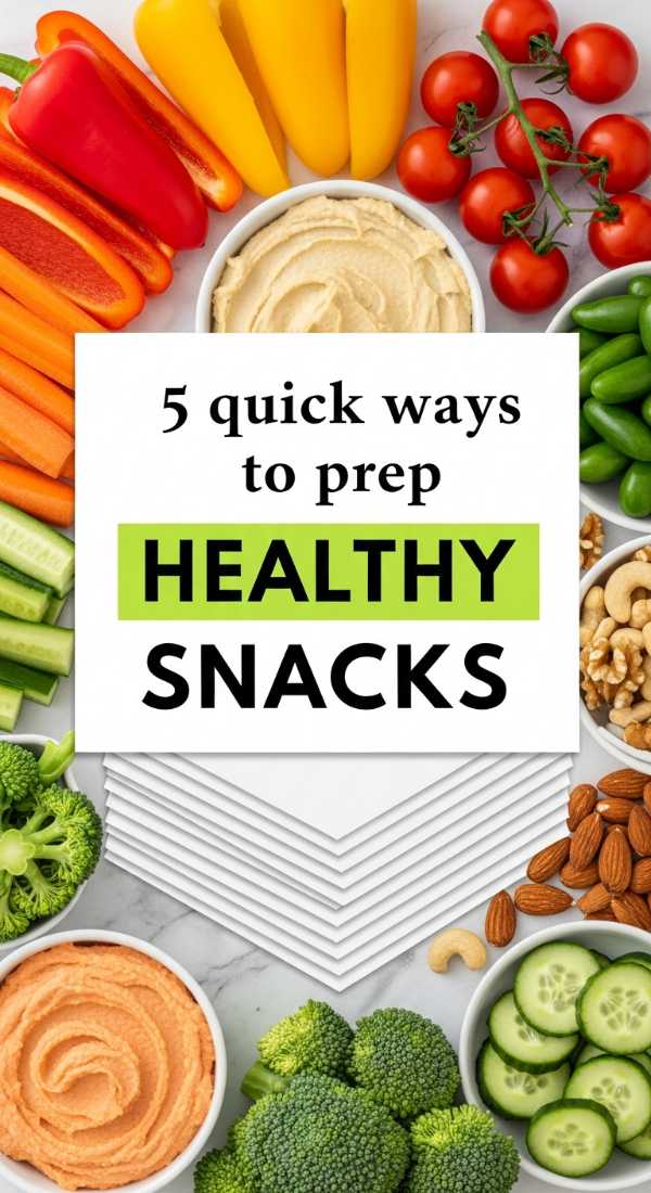 5 Quick Ways To Prep Healthy Snacks 6a109f1febac8