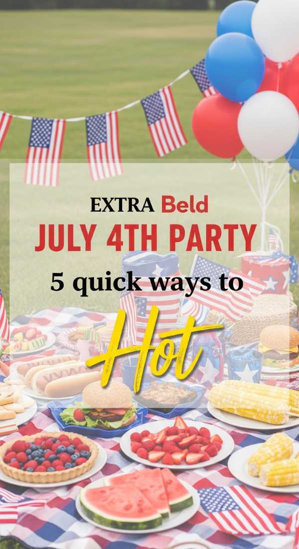 5 Quick Ways To Prep Your July 4th Party 6a0577a058c99