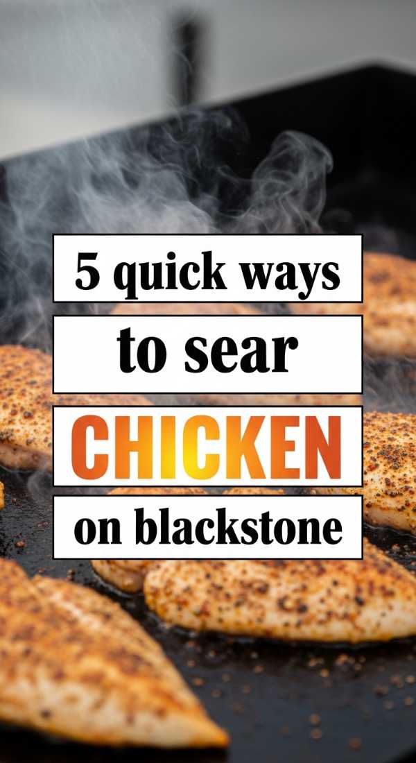 5 Quick Ways To Sear Chicken On Blackstone 6a0703aa63226