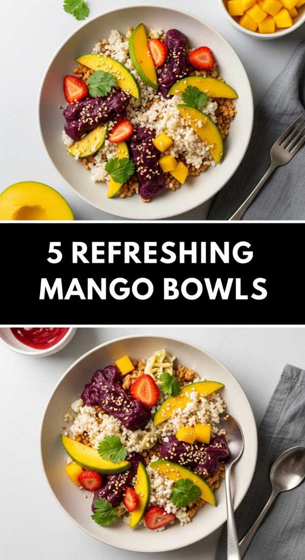 5 Refreshing Mango Smoothie Bowls Step By Step Guide 69f451e75a97c