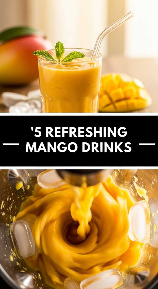5 Refreshing Mango Smoothie Ideas 69f451e0d8885