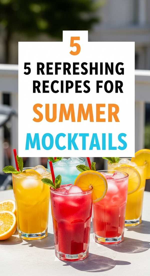 5 Refreshing Recipes For Summer Mocktails 6a070b73cde81