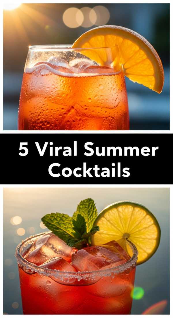 5 Refreshing Summer Cocktail Drinks Step By Step Guide 6a03145b4069c