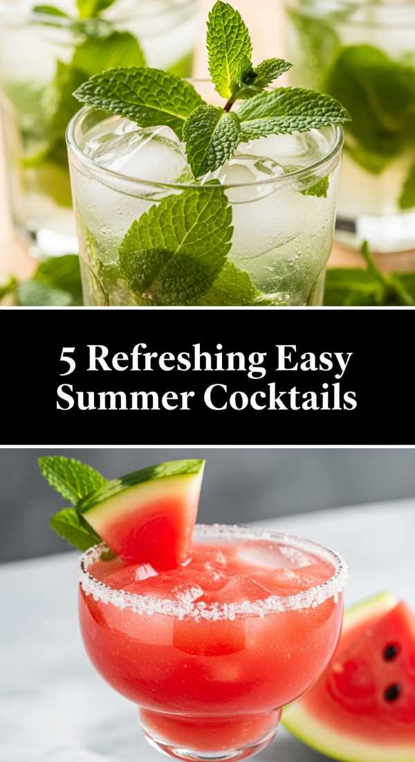 5 Refreshing Summer Cocktail Recipes For Parties 6a03146228c6e