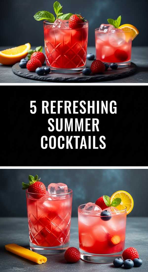 5 Refreshing Summer Cocktails For Your Party 6a03132ce617b