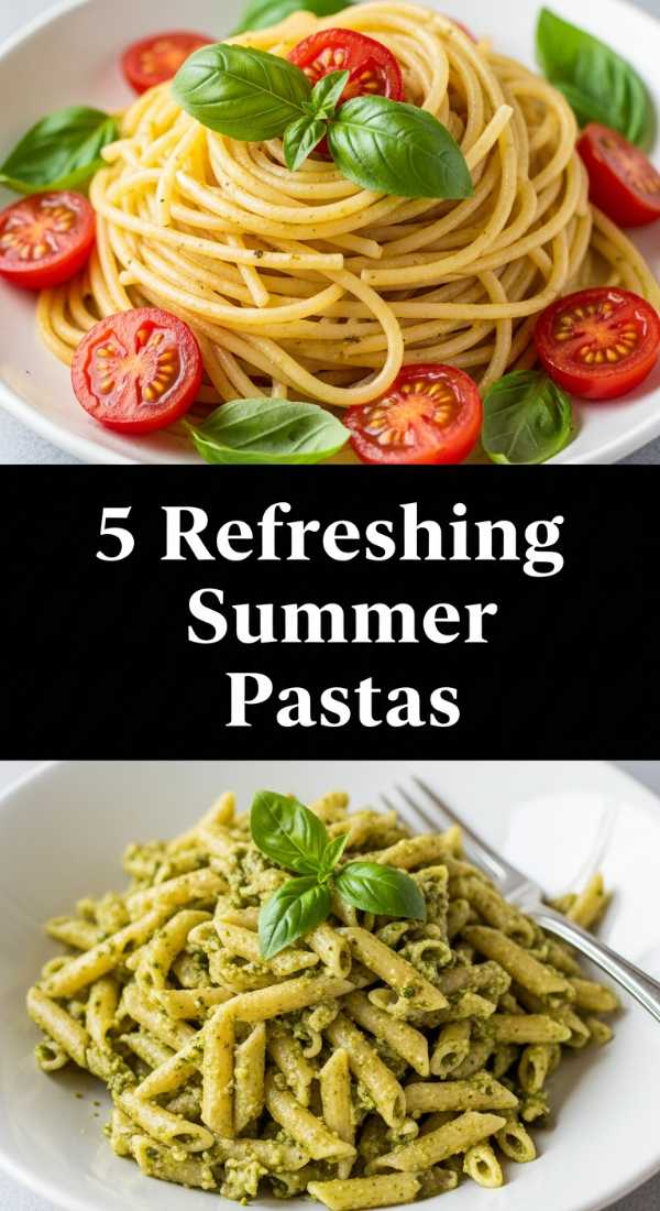 5 Refreshing Summer Pasta Dishes 6a044df67de64