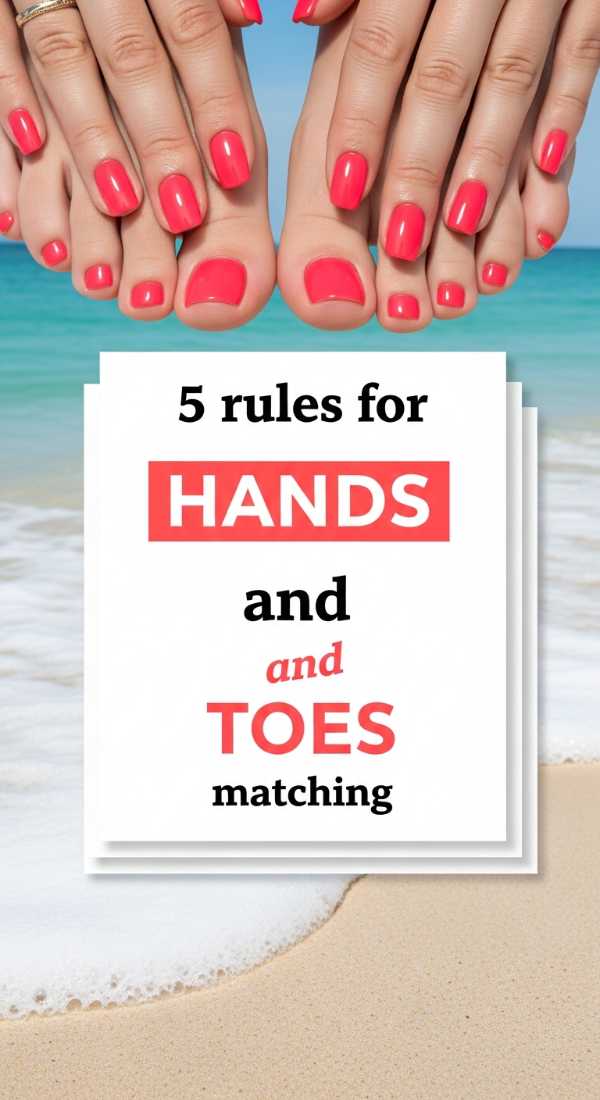 2026 Style Forecast: Why These Spring & Summer Nail Designs Are Going Viral 5 Rules For Hands And Toes Nails Matching 6a03311d9a7cb