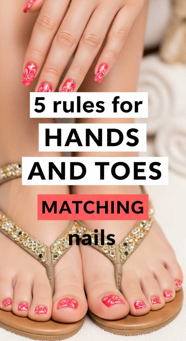 5 Rules For Hands And Toes Nails Matching 6a059ca04492e