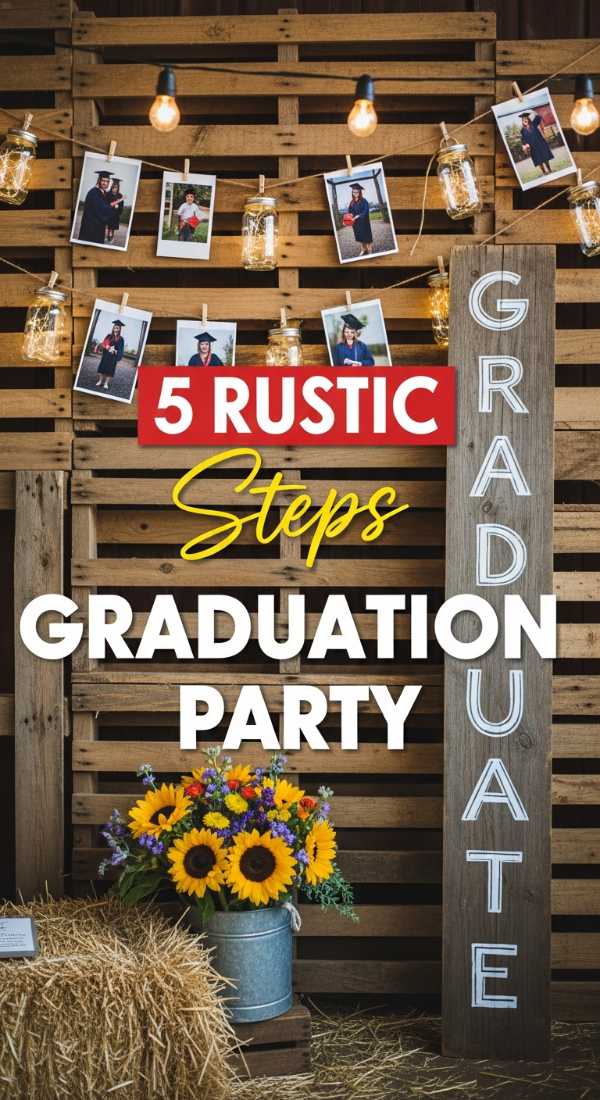 5 Rustic Steps To Design A Graduation Party 6a0572a3edac7