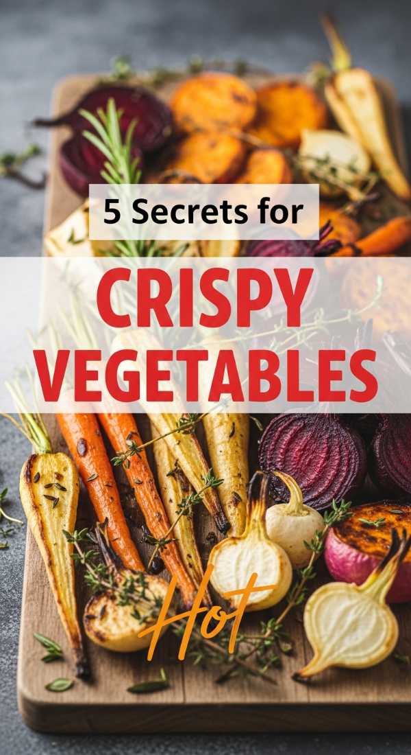 5 Secrets For Crispy Roasted Vegetable Recipes 6a149b404a037