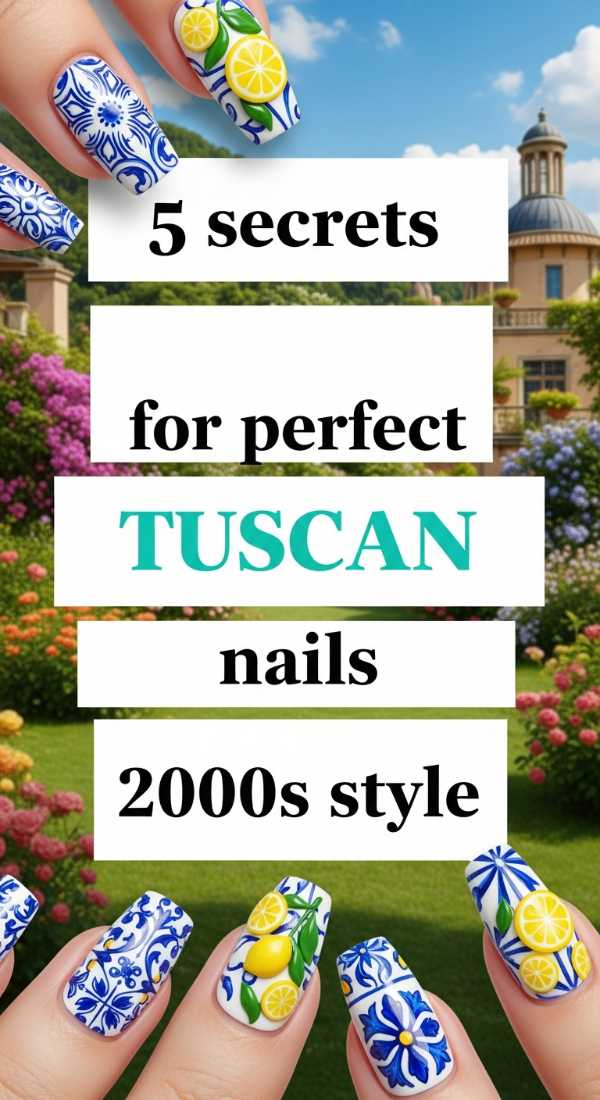2026 Style Forecast: Why These Spring & Summer Nail Designs Are Going Viral 5 Secrets For Perfect Tuscan Nails 2000s Style 6a03311ab6814