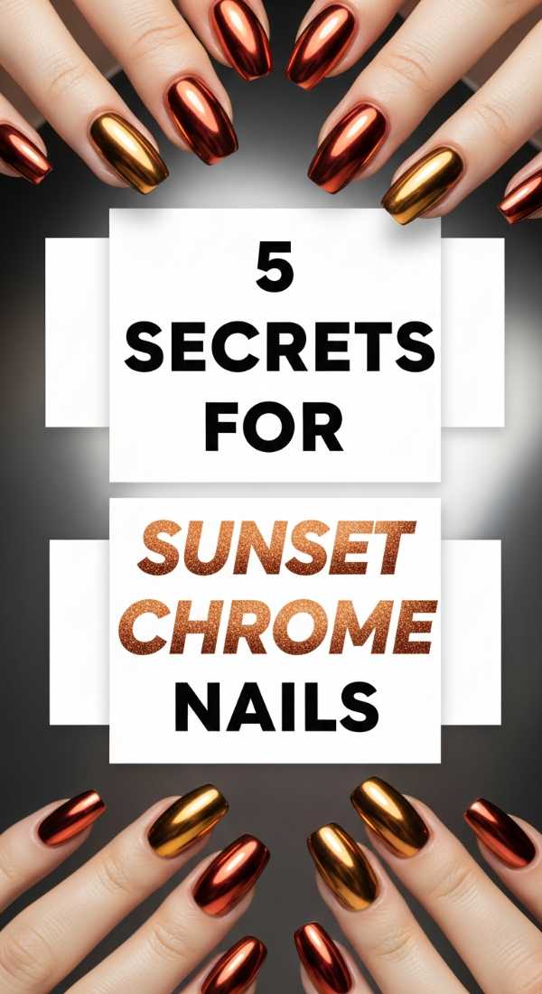 5 Secrets For Sunset Chrome Nails 6a05a701359e8