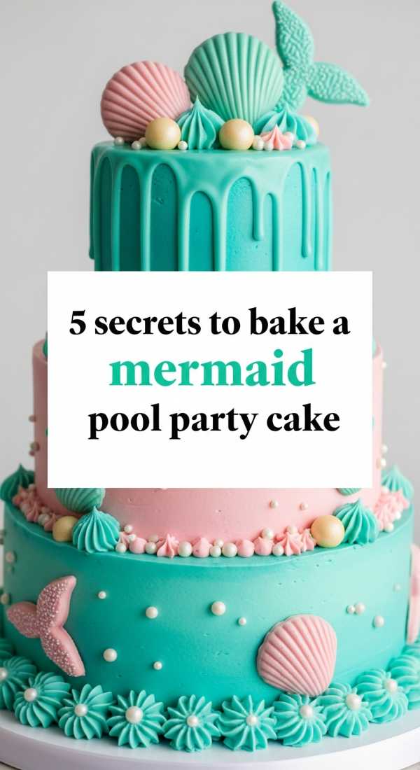 5 Secrets To Bake A Mermaid Pool Party Cake 6a18a69a8a700