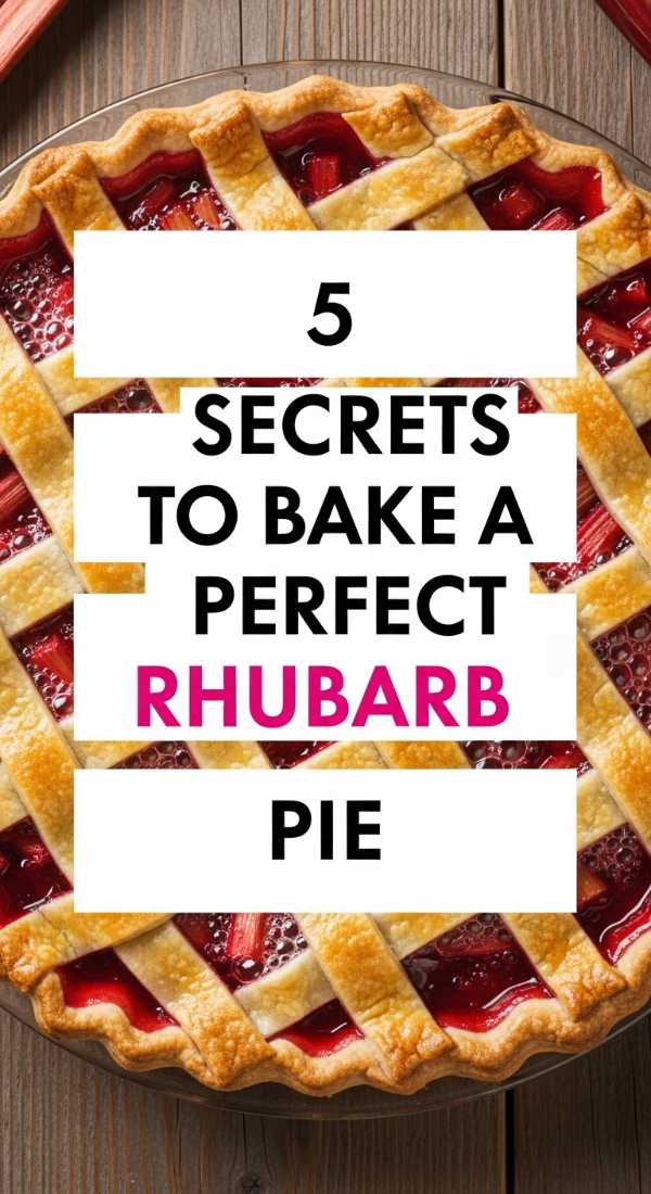 5 Secrets To Bake A Perfect Rhubarb Pie 6a06c38ac0067