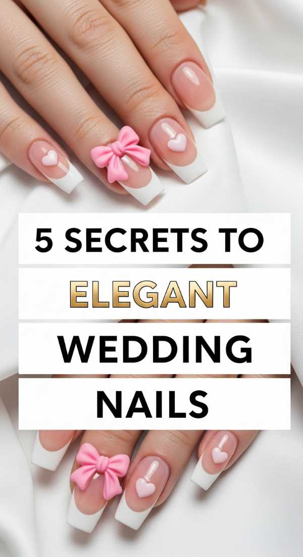 5 Secrets To Elegant Wedding Nails 69f876ea571f9