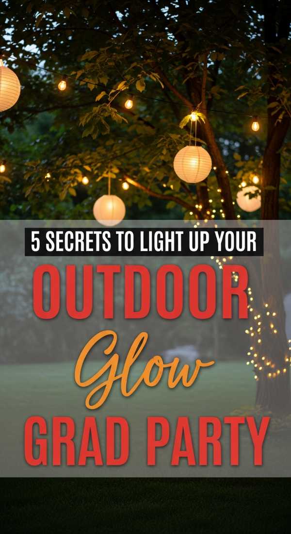 5 Secrets To Light Up Your Outdoor Grad Party 69fc2681034da