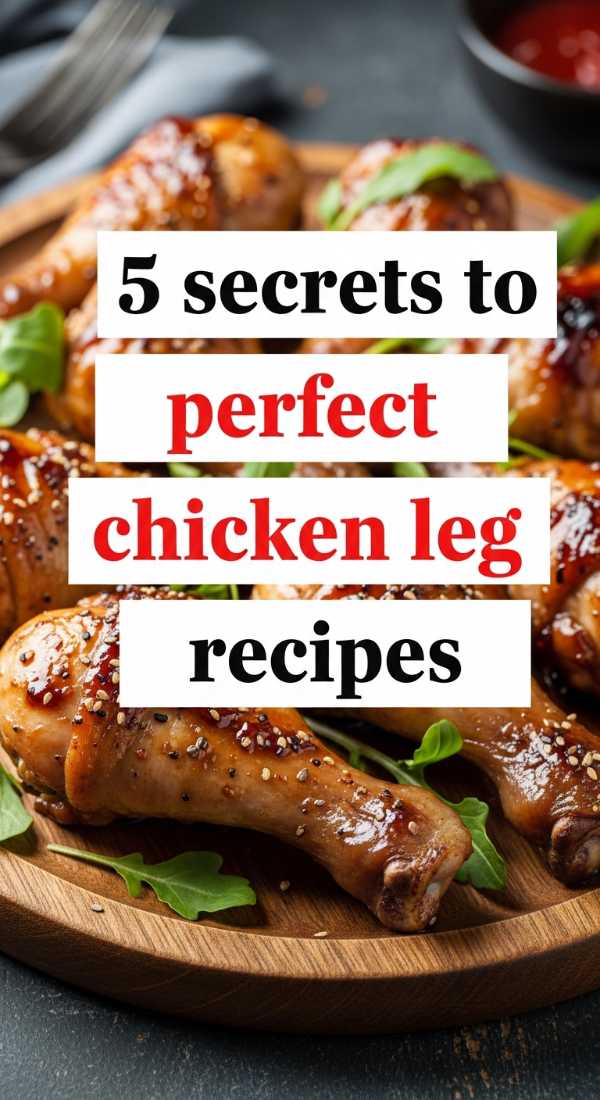 The Dark Meat Diary: 20+ Irresistible Chicken Thigh & Leg Recipes 5 Secrets To Perfect Chicken Leg Recipes 6a04150d48f47