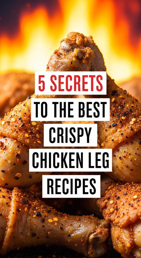 The Ultimate Guide to Gourmet Chicken Hacks That Will Impress Your Guests 5 Secrets To The Best Crispy Chicken Leg Recipes 6a14297859200
