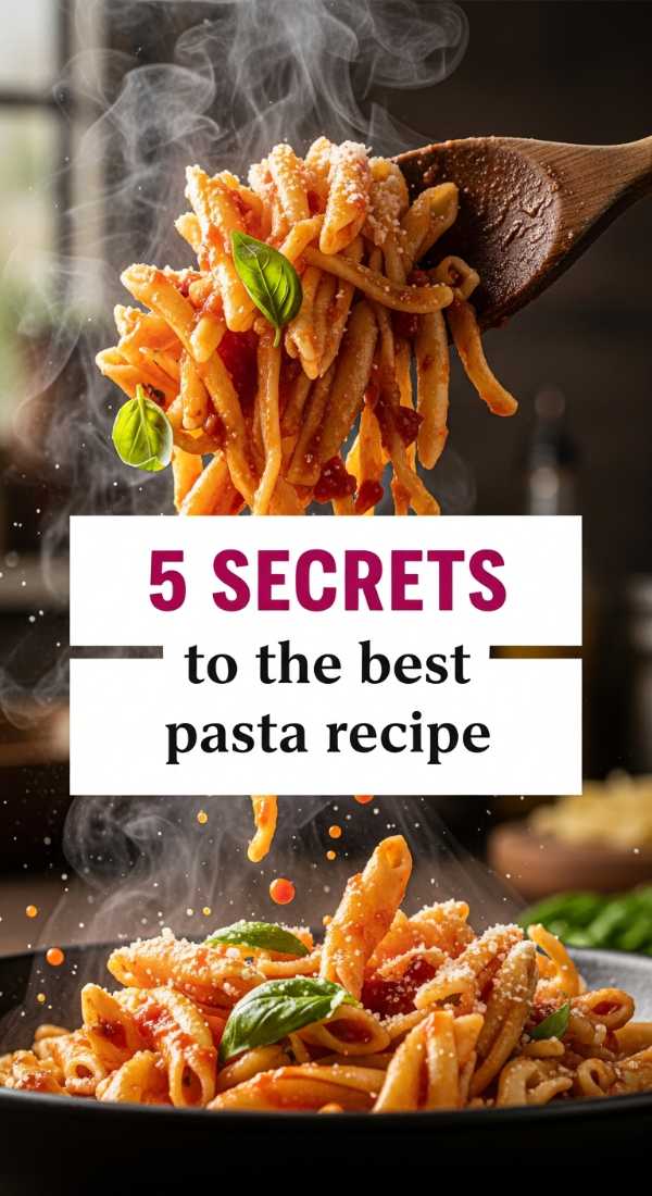Carb Heaven: The Definitive Collection of Mouthwatering Pasta 5 Secrets To The Best Pasta Recipe 6a1098bca02ca