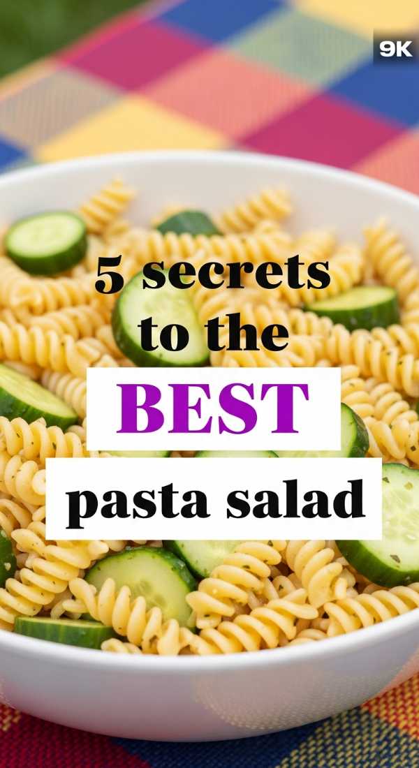 5 Secrets To The Best Pasta Salad 6a06cdb6349a8
