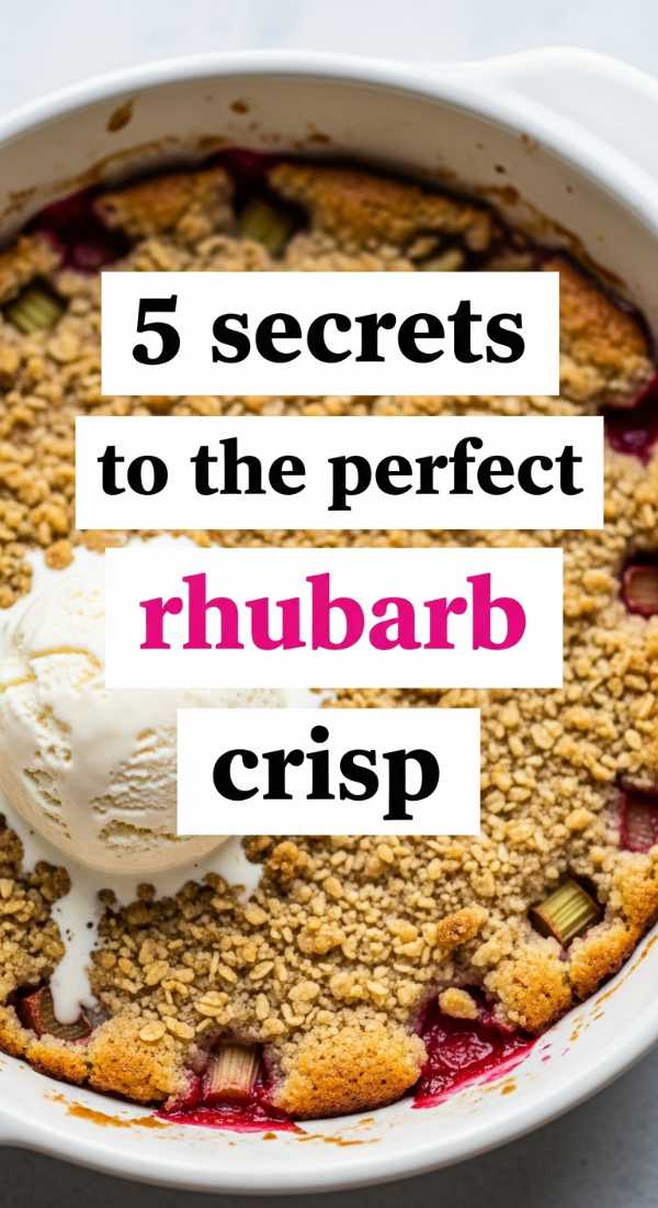 5 Secrets To The Perfect Rhubarb Crisp 69fd8cba6332b