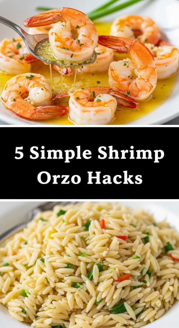 5 Simple Garlic Butter Shrimp Orzo Hacks 69fe17817b4bc