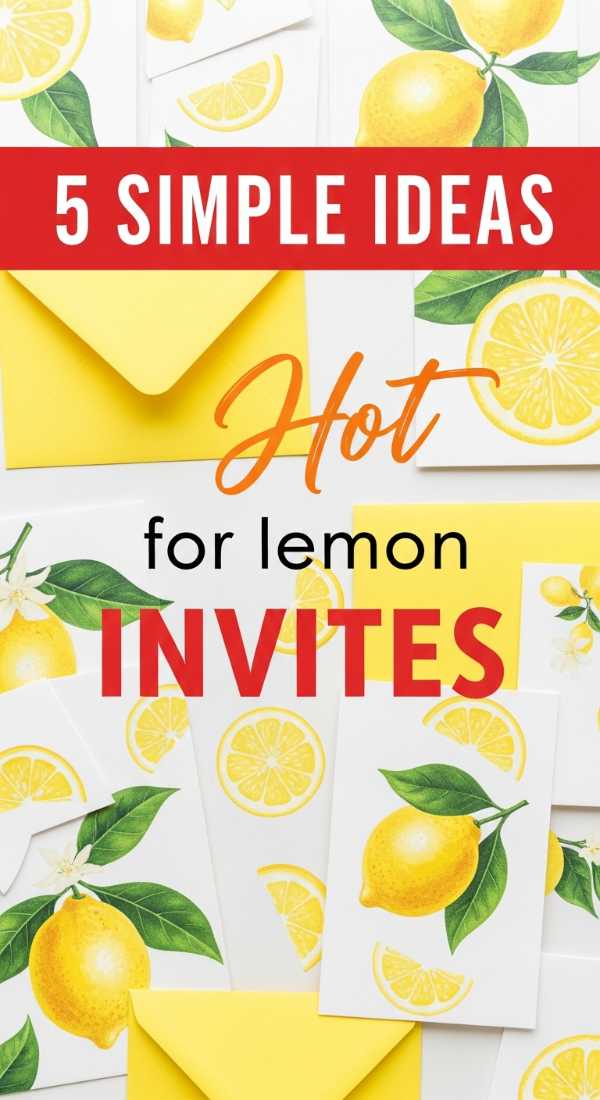 5 Simple Ideas For Lemon Invites 6a0213beca1c8