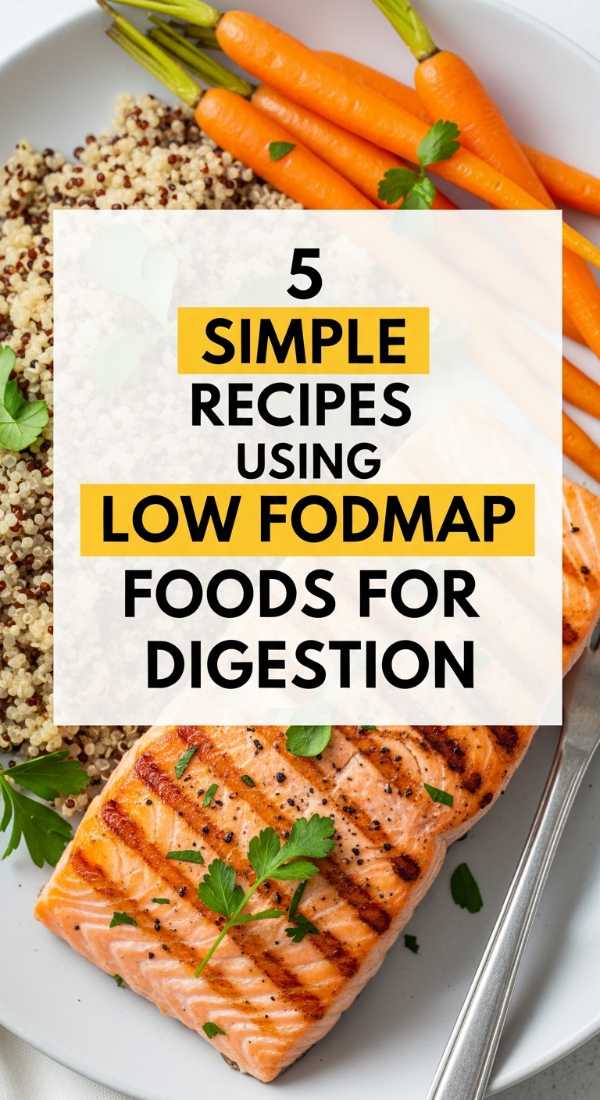 5 Simple Recipes Using Low Fodmap Foods For Digestion 69f5accb2b802