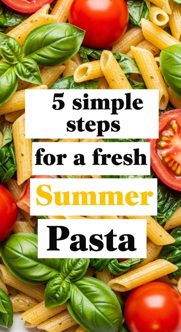 5 Simple Steps For A Fresh Summer Pasta 6a14294152718