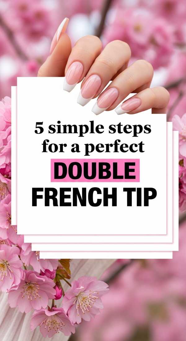 5 Simple Steps For A Perfect Double French Tip 6a1a99a4b6a79