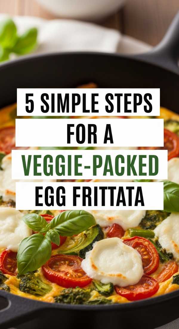 From Pantry to Plate: The Lazy Cook's Guide to Quick Dinners 5 Simple Steps For A Veggie Packed Egg Frittata 6a0170c5b06e8