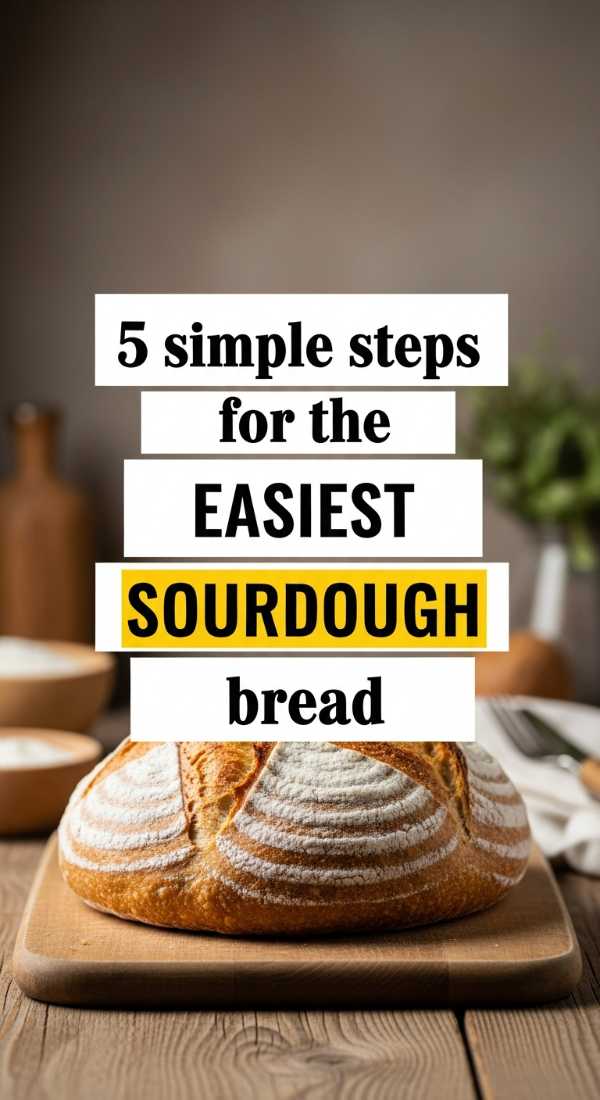 5 Simple Steps For The Easiest Sourdough Bread 6a06bc7d696de