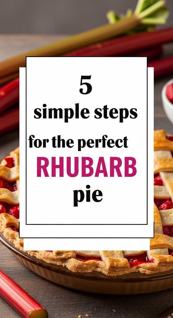 5 Simple Steps For The Perfect Rhubarb Pie 6a06fea66d043