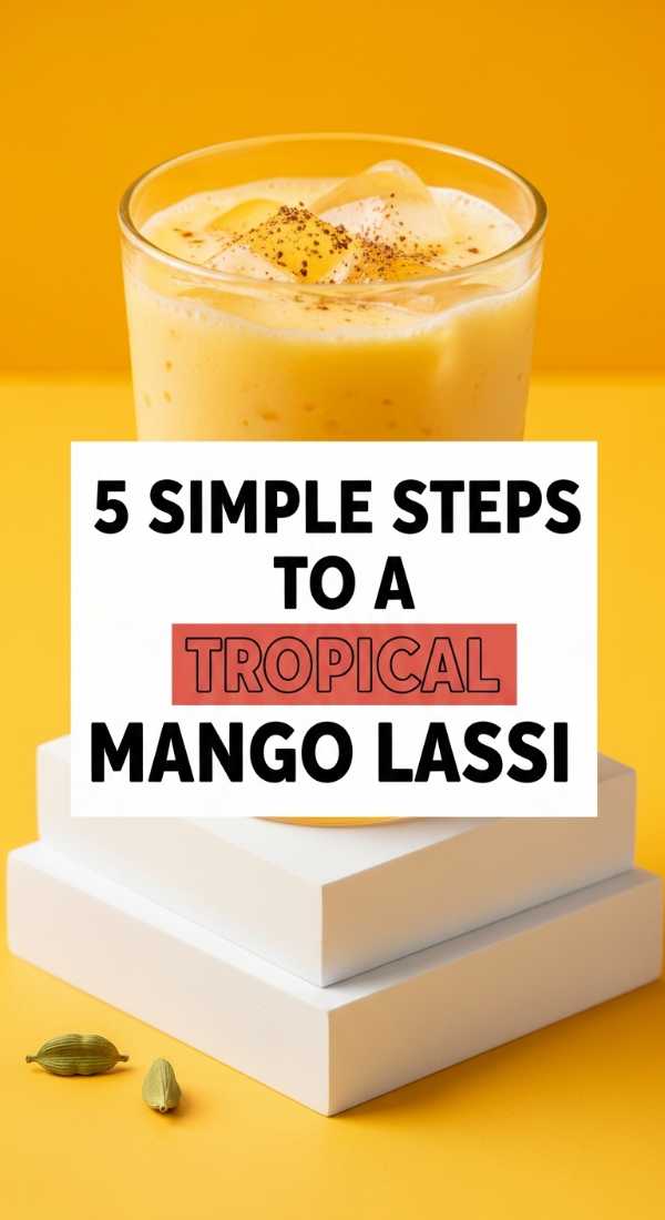 5 Simple Steps To A Tropical Mango Lassi 69f6f4bc22700