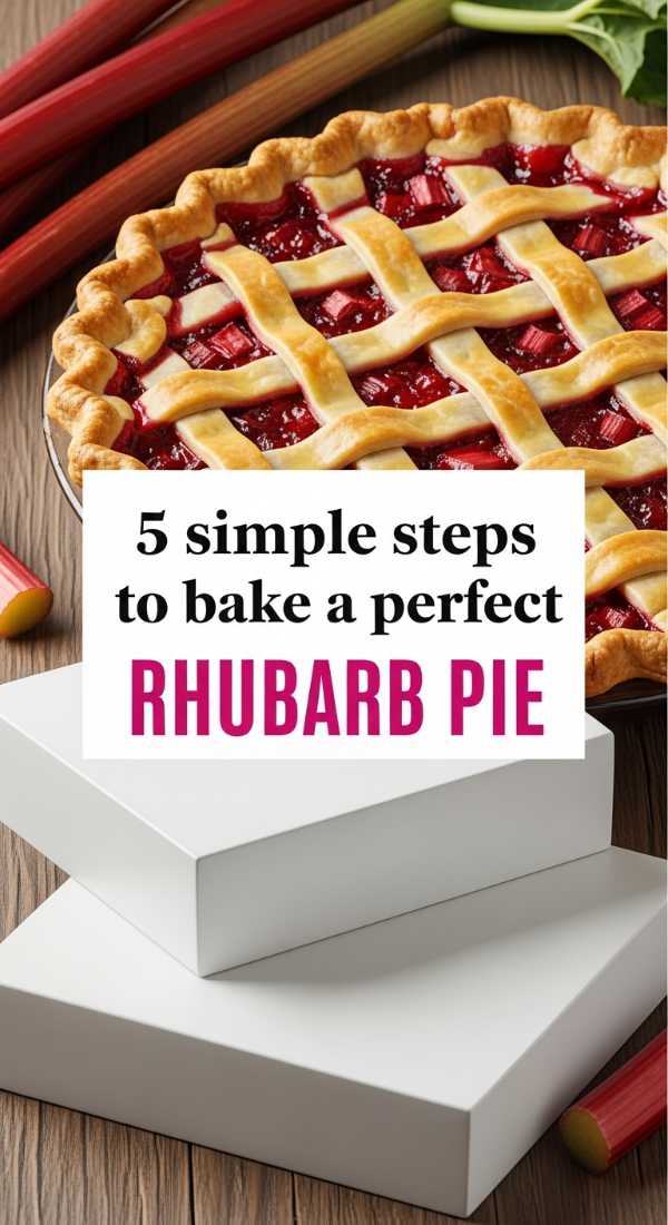 5 Simple Steps To Bake A Perfect Rhubarb Pie 6a06cdd94a80b