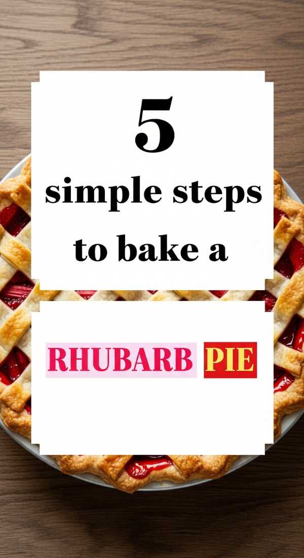 The Summer Kitchen Handbook: Keeping It Cool While Cooking Hot 5 Simple Steps To Bake A Rhubarb Pie 6a0703b06a40c