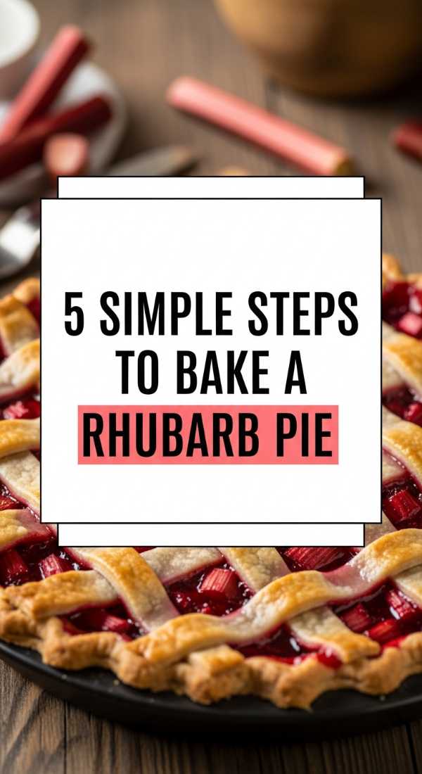 5 Simple Steps To Bake A Rhubarb Pie 6a0706c61c2ae