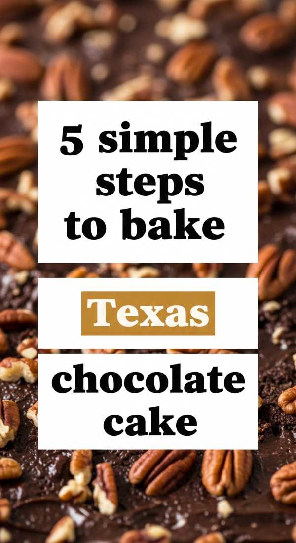 Beat the Heat: The Only Summer Cooking Guide You'll Ever Need 5 Simple Steps To Bake Texas Chocolate Cake 6a070b6a15bb4
