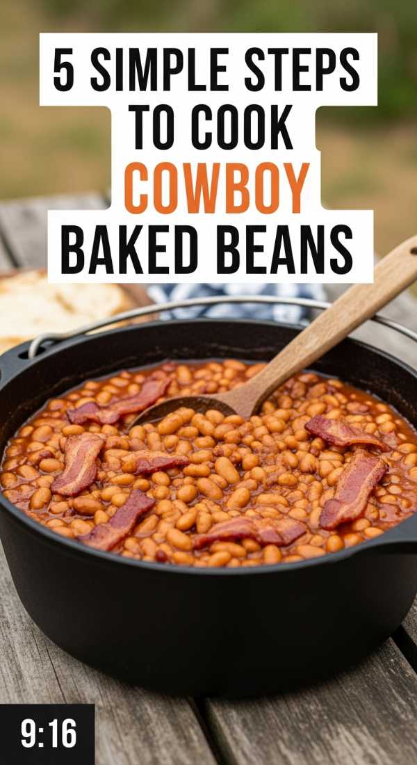 5 Simple Steps To Cook Cowboy Baked Beans 6a070251ce5a8