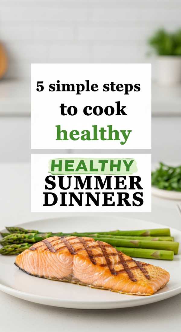 5 Simple Steps To Cook Healthy Summer Dinners 6a06c54d3b8f3