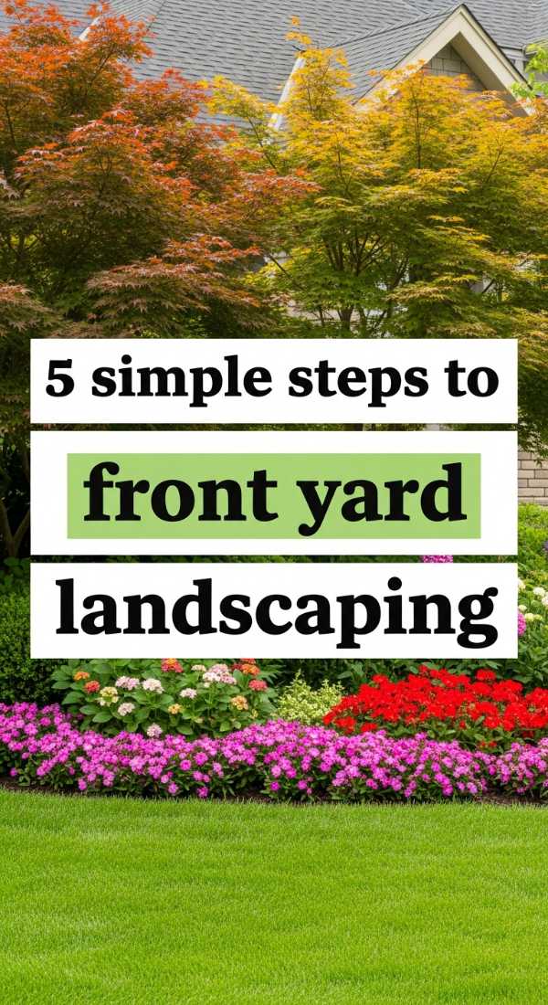 5 Simple Steps To Front Yard Landscaping 69fdc2901ee3b