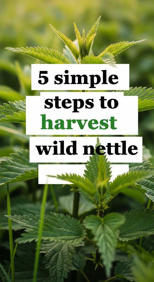 5 Simple Steps To Harvest Wild Nettle 69f47a0dc1622