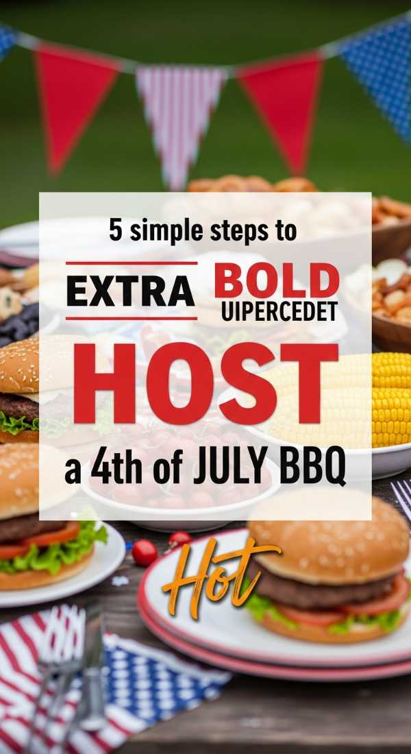 5 Simple Steps To Host A 4th Of July Bbq 6a0db3e8a6fae