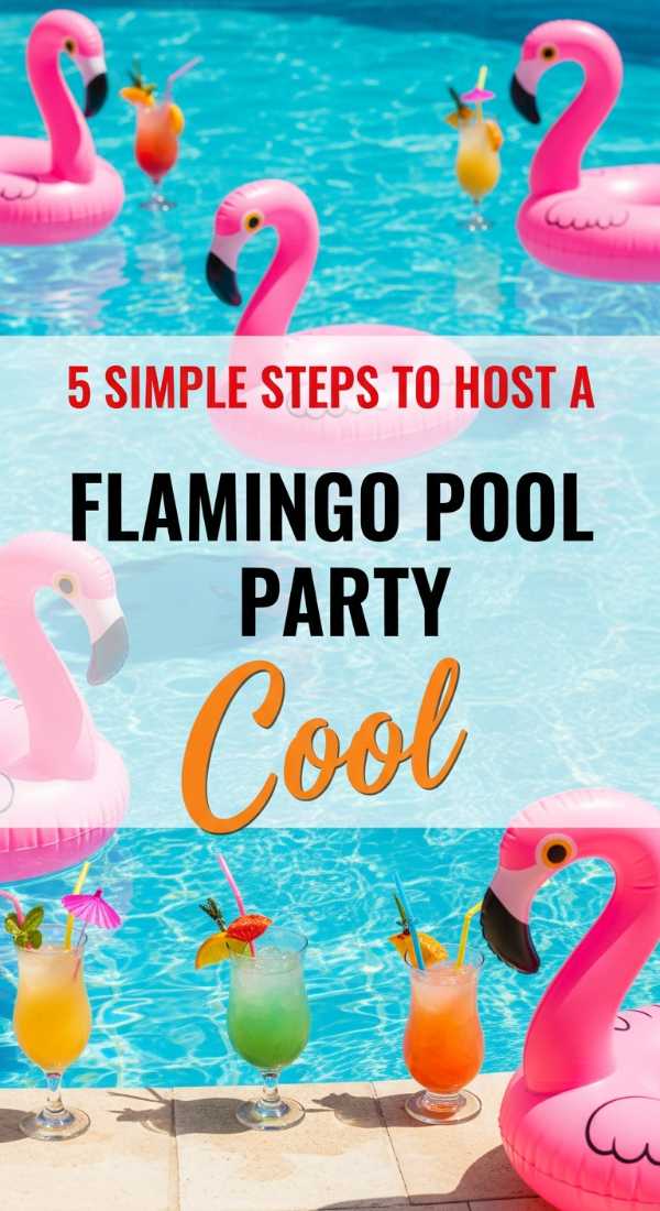 5 Simple Steps To Host A Flamingo Pool Party 6a021302a94a0