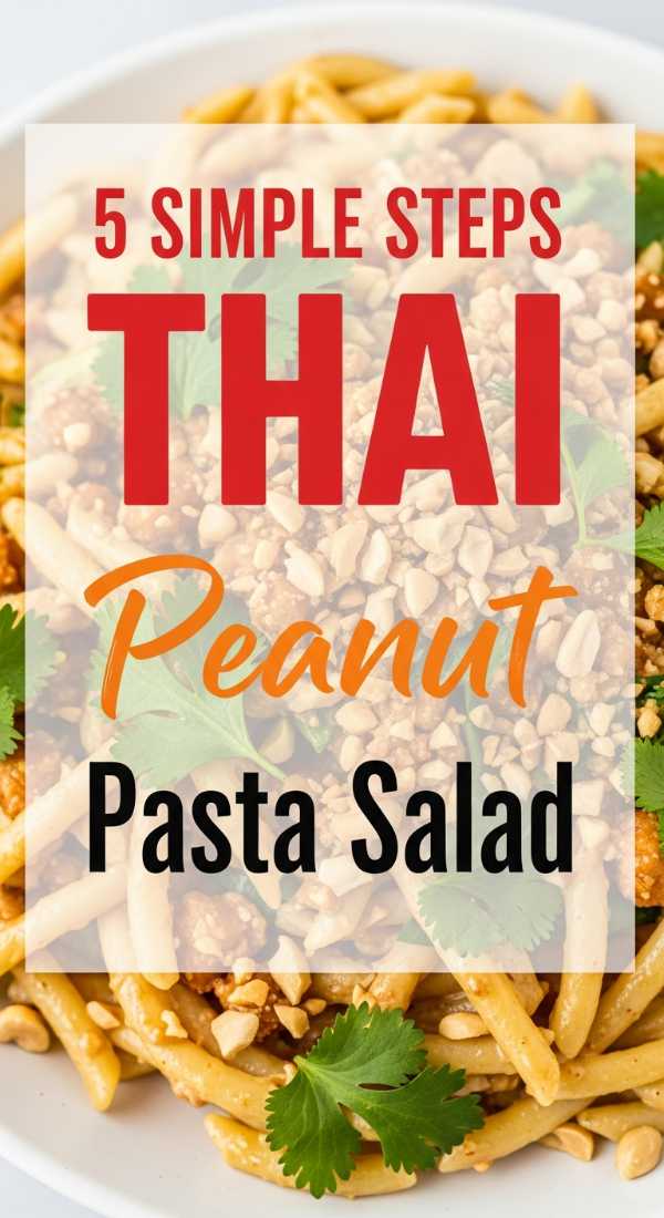 5 Simple Steps To Make Thai Peanut Pasta Salad 6a044b10c0d36