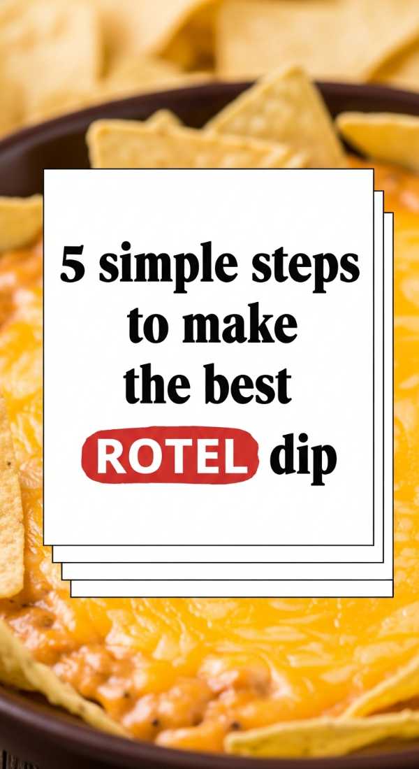 5 Simple Steps To Make The Best Rotel Dip 6a00161537a3f