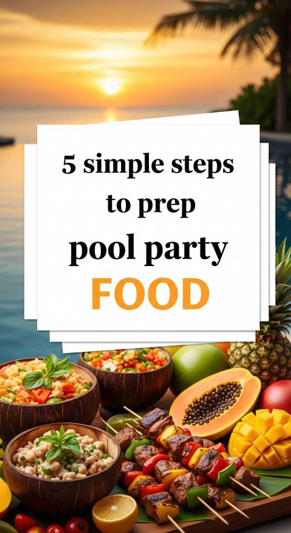 5 Simple Steps To Prep Pool Party Food 6a18a65e09e26
