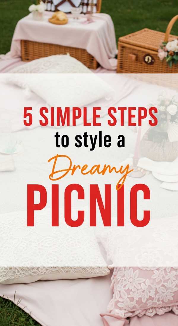 5 Simple Steps To Style A Dreamy Picnic 6a057797a9dd3